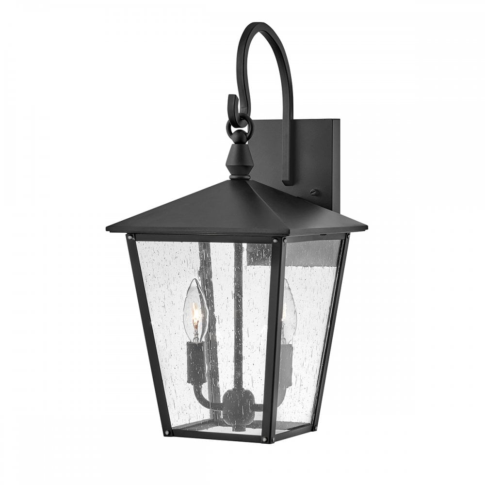 Hinkley Huntersfield 2 Light Medium Wall Lantern - Black