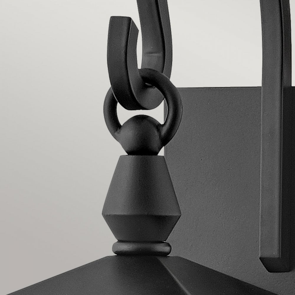 Hinkley Huntersfield 2 Light Medium Wall Lantern - Black