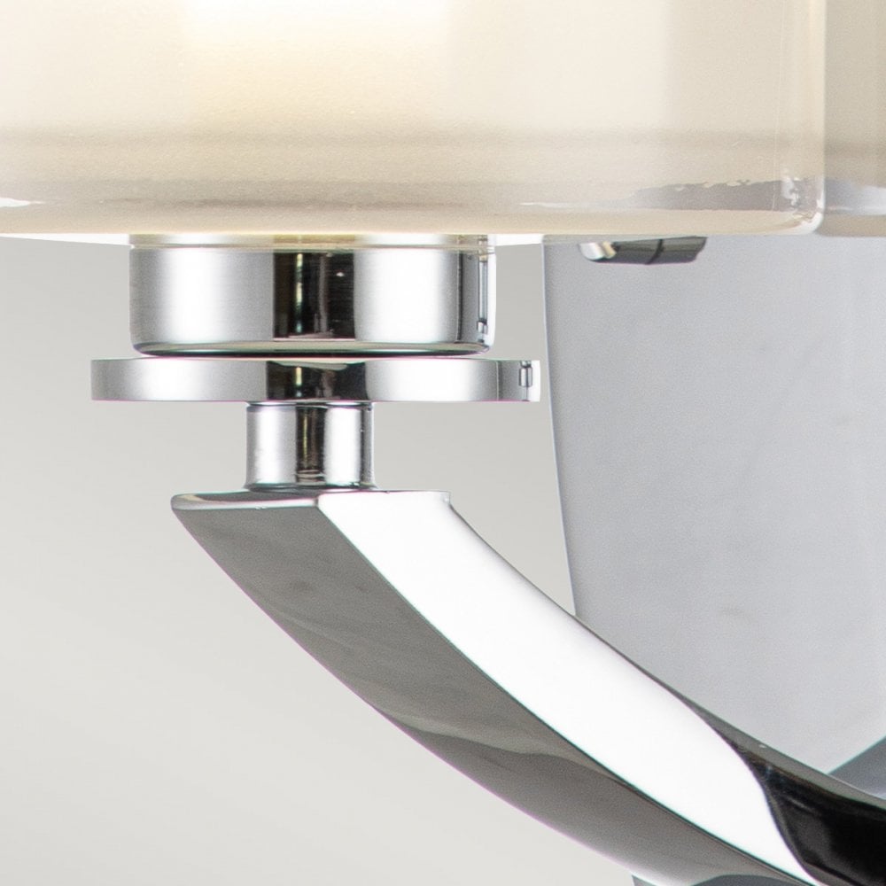 Hinkley Meridian Single Wall Light - Polished Chrome