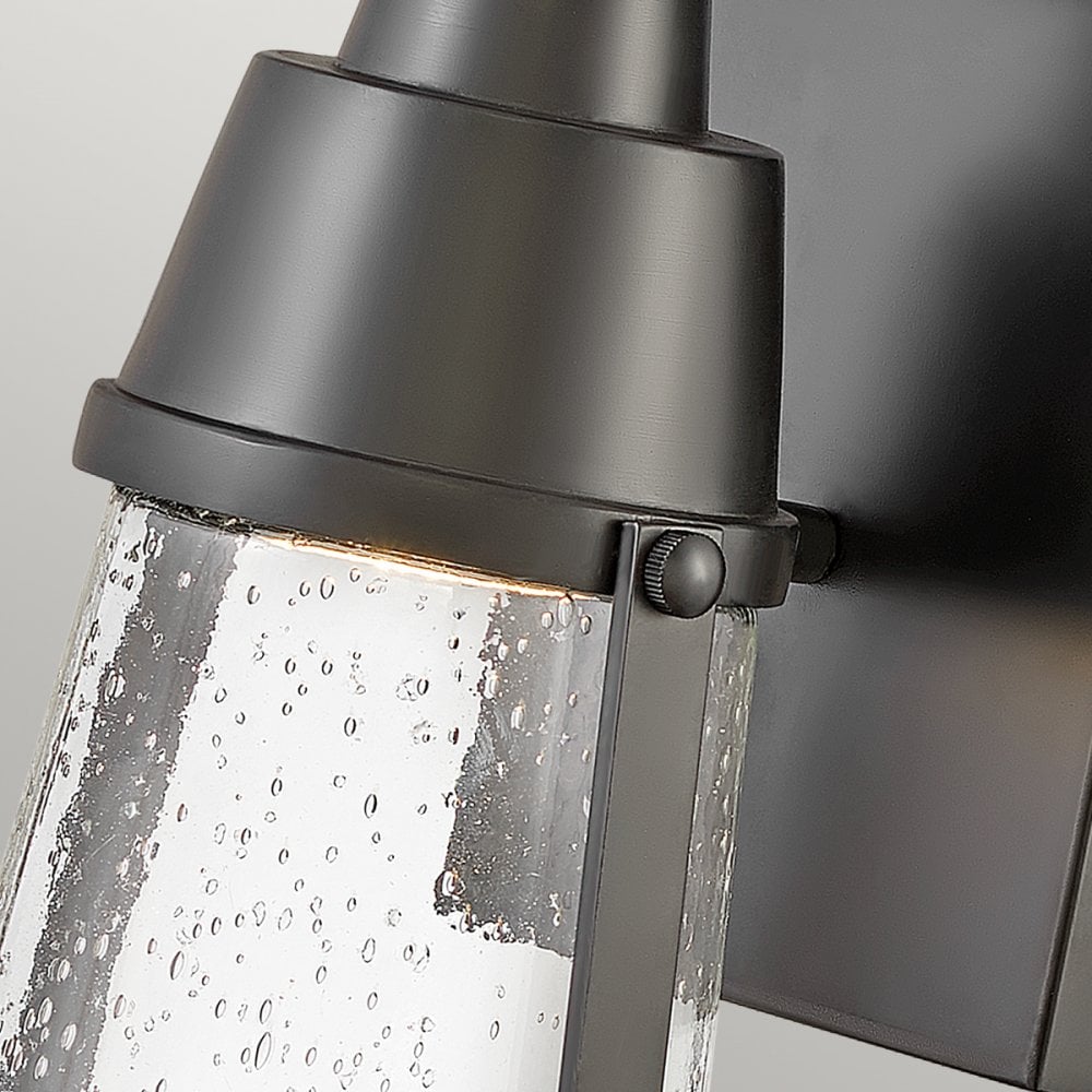 Hinkley Miles Single Wall Lantern - Black