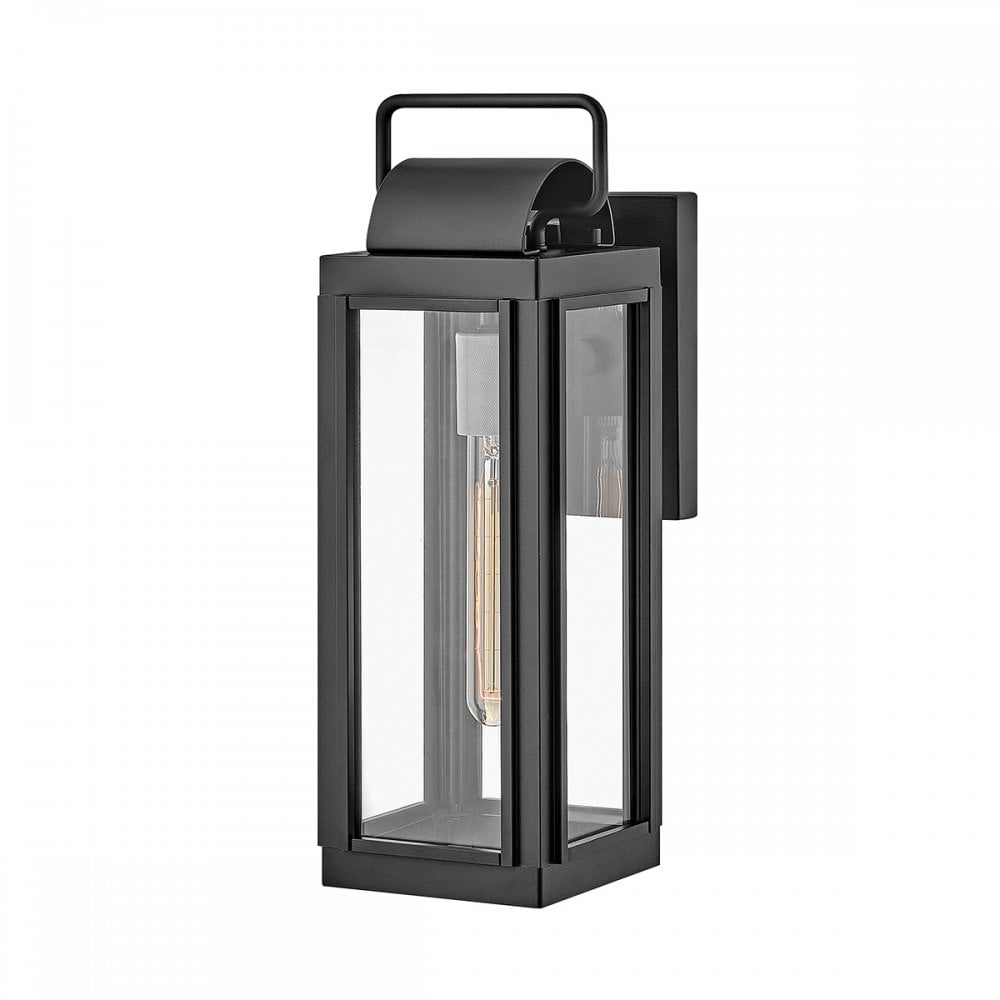 Hinkley Sag Harbor Single Small Wall Lantern - Black