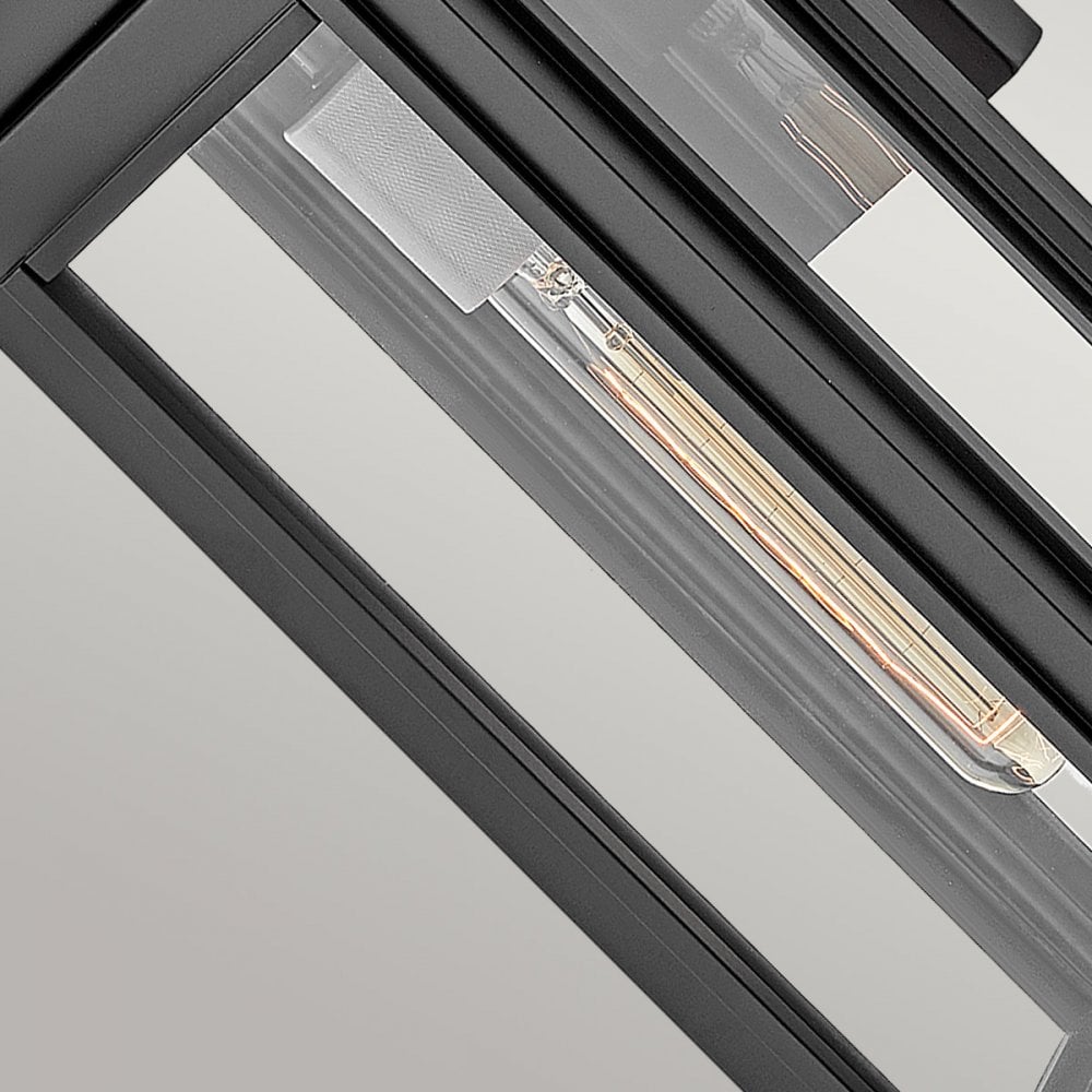 Hinkley Sag Harbor Single Small Wall Lantern - Black