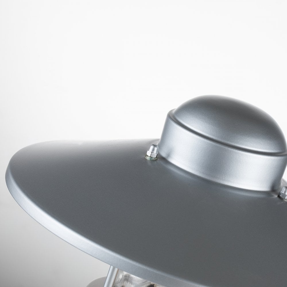 Elstead Klampenborg Single Pedestal - Silver