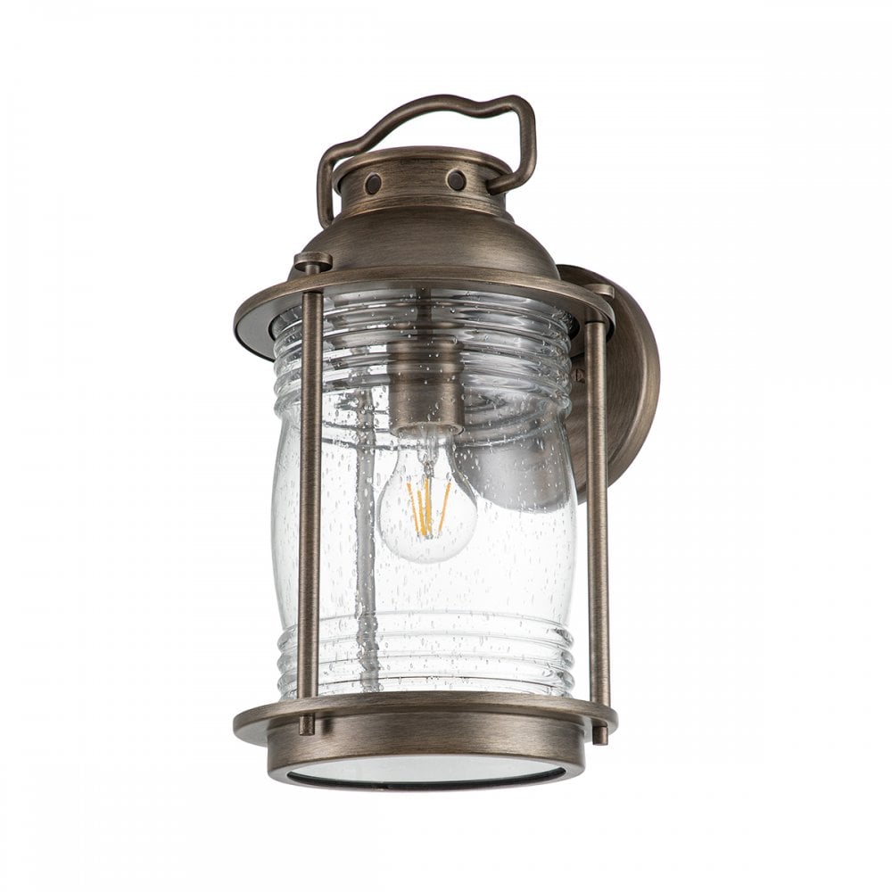 Kichler Ashland Bay Single Large Wall Lantern - Burnished Bronze