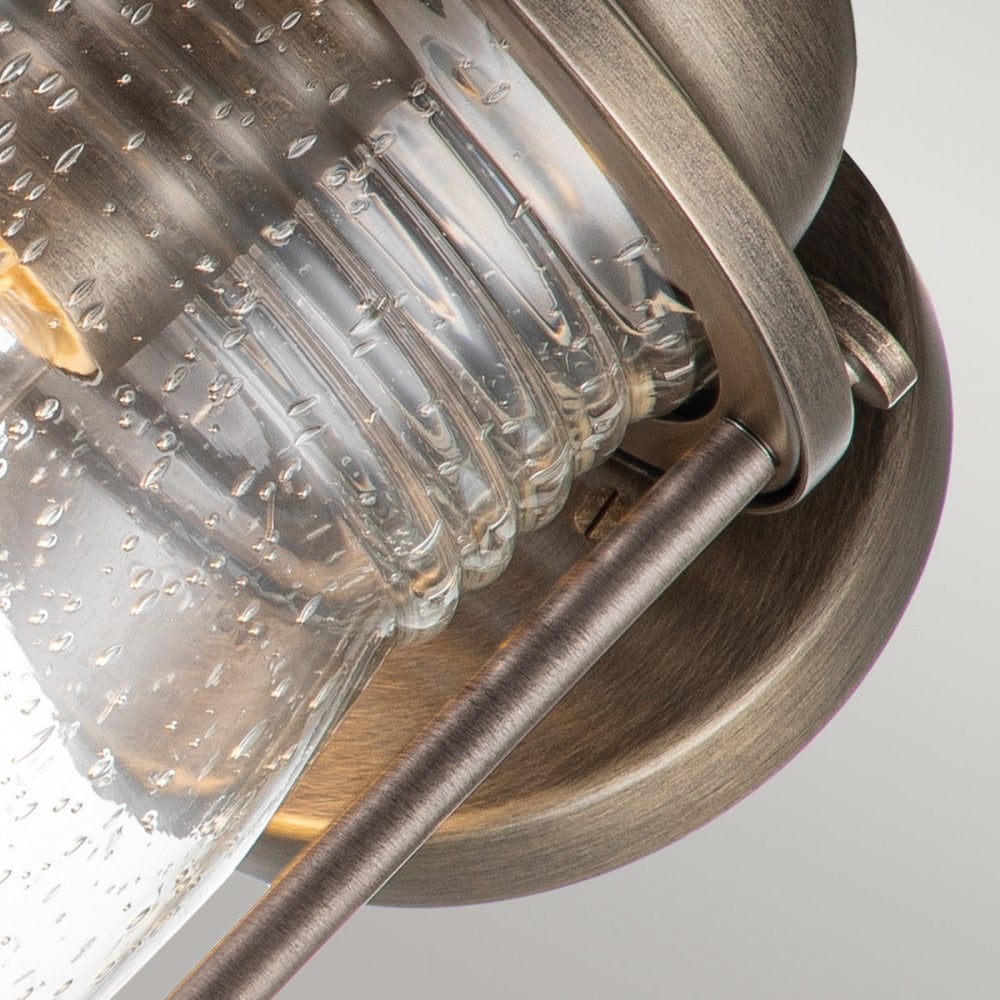 Kichler Ashland Bay Single Medium Wall Lantern - Burnished Bronze