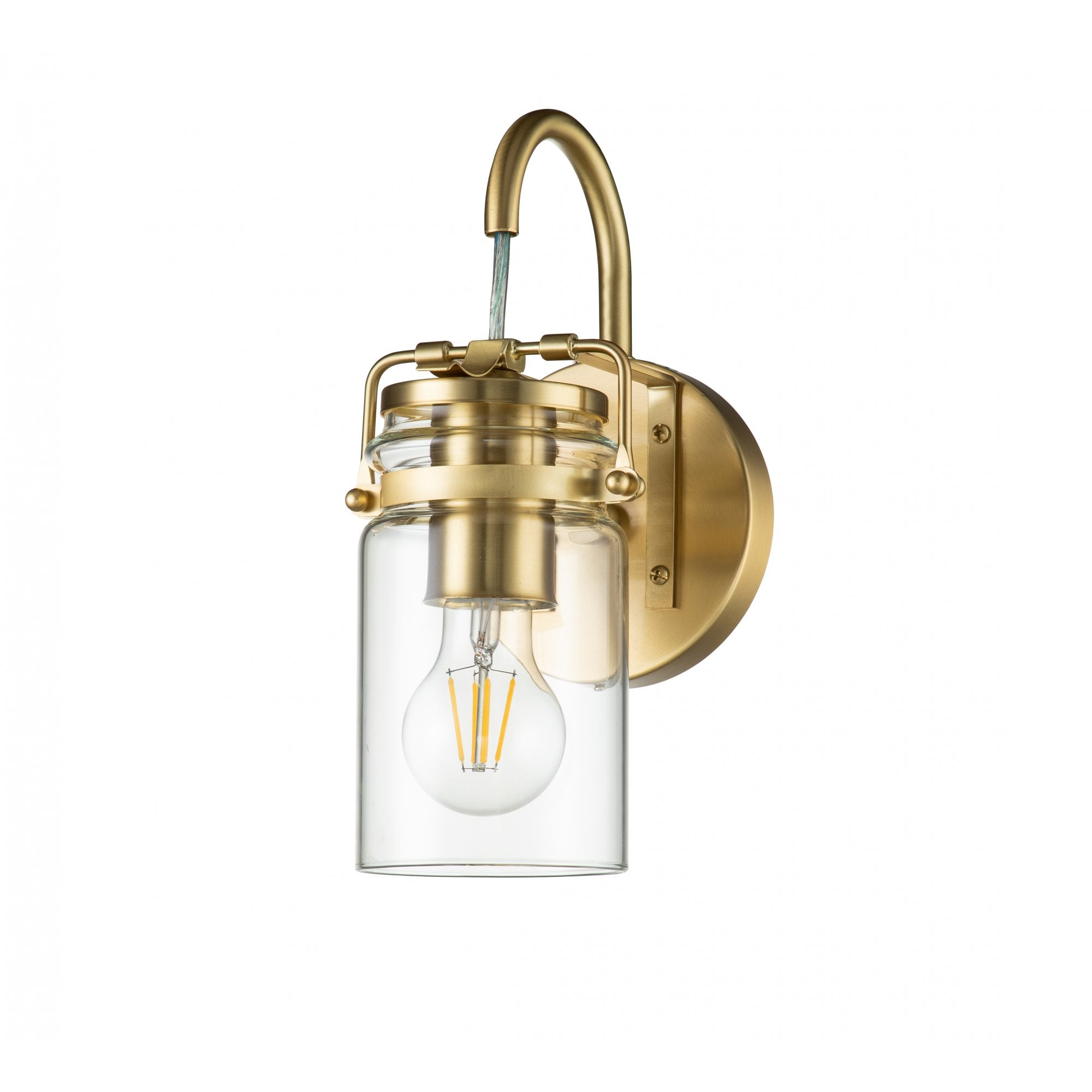 Kichler Brinley Single Wall Light - Brushed Brass