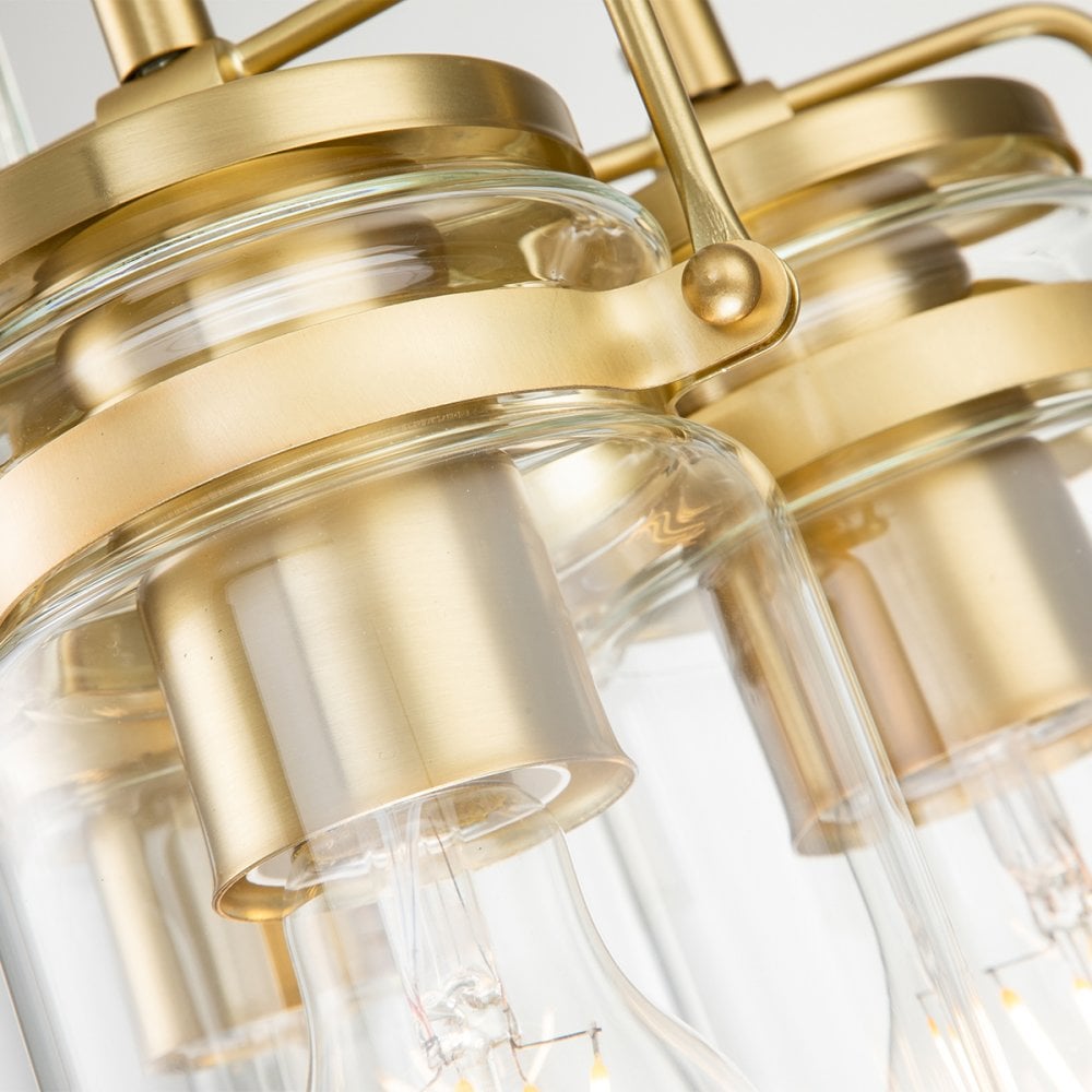 Kichler Brinley 3 Light Pendant - Brushed Brass
