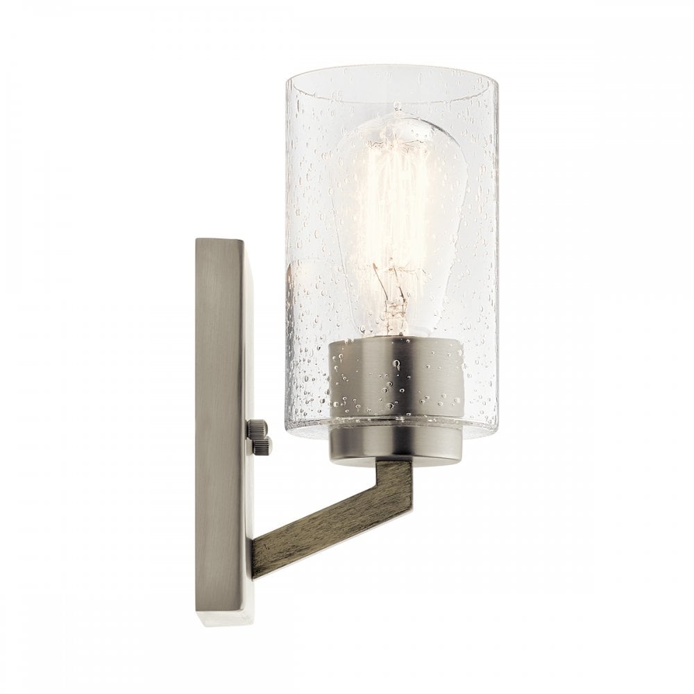 Kichler Deryn Single Wall Light - Distressed Antique Grey