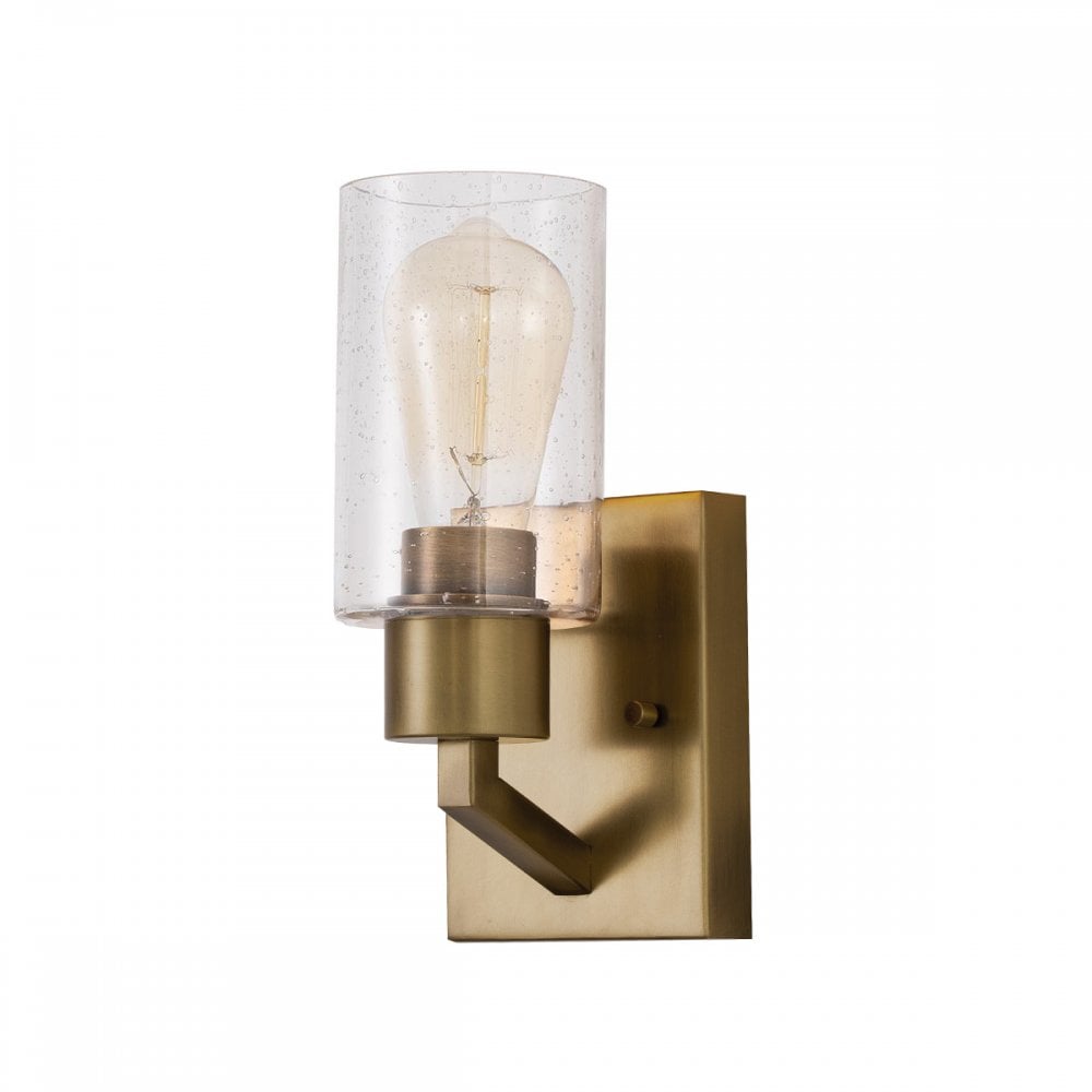 Kichler Deryn Single Wall Light - Natural Brass