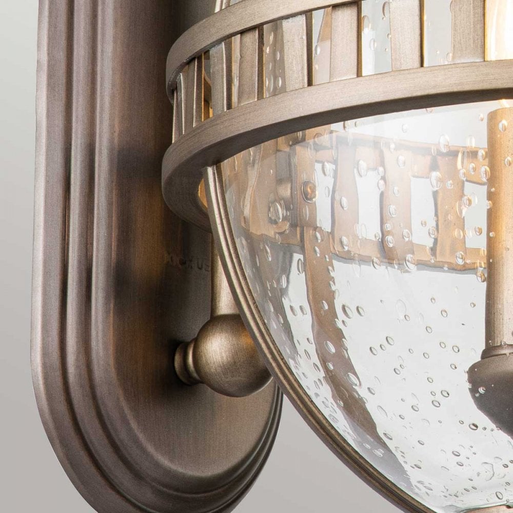 Kichler Halleron 3 Light Wall Lantern - Burnished Bronze