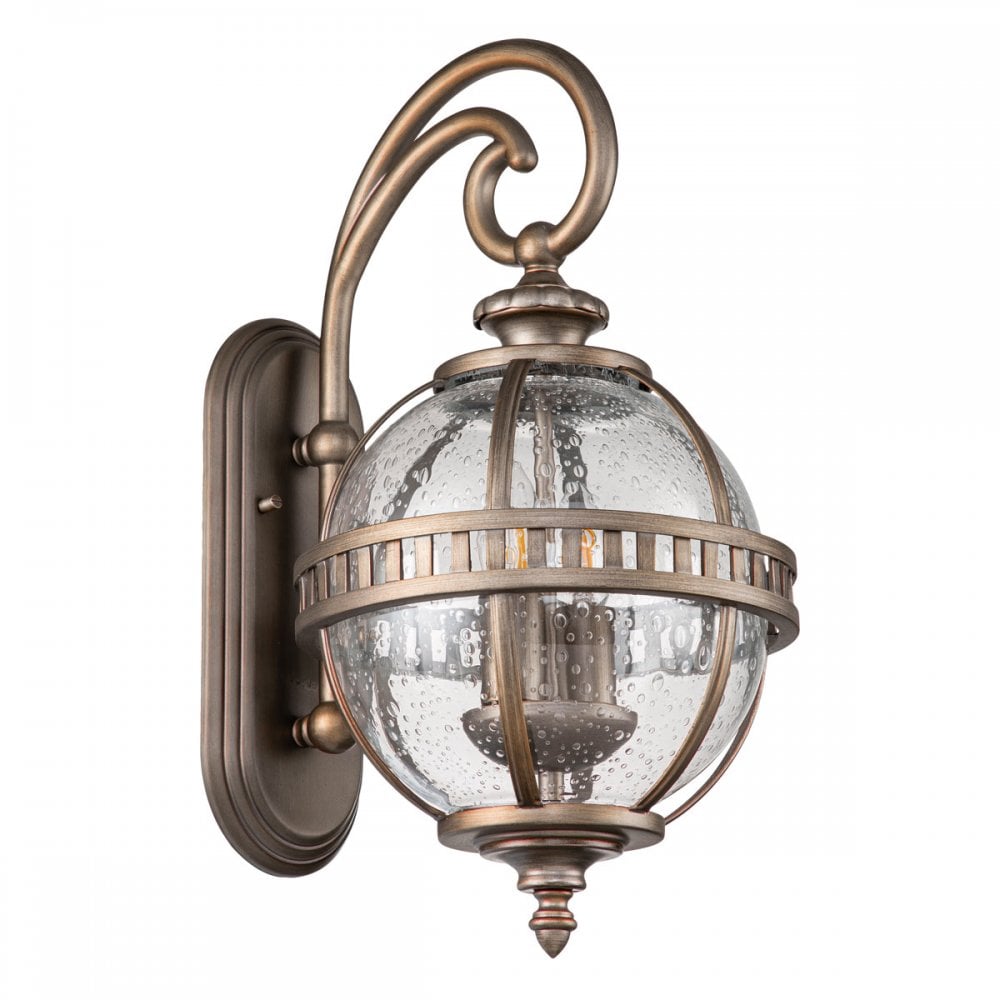 Kichler Halleron 2 Light Wall Lantern - Burnished Bronze