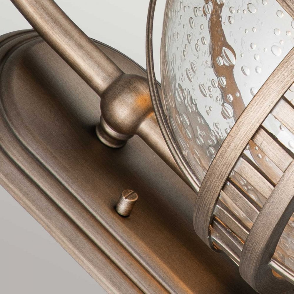 Kichler Halleron 2 Light Wall Lantern - Burnished Bronze