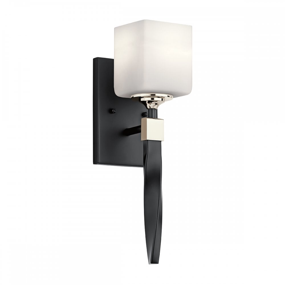 Kichler Marette Single Bathroom Wall Light - Black