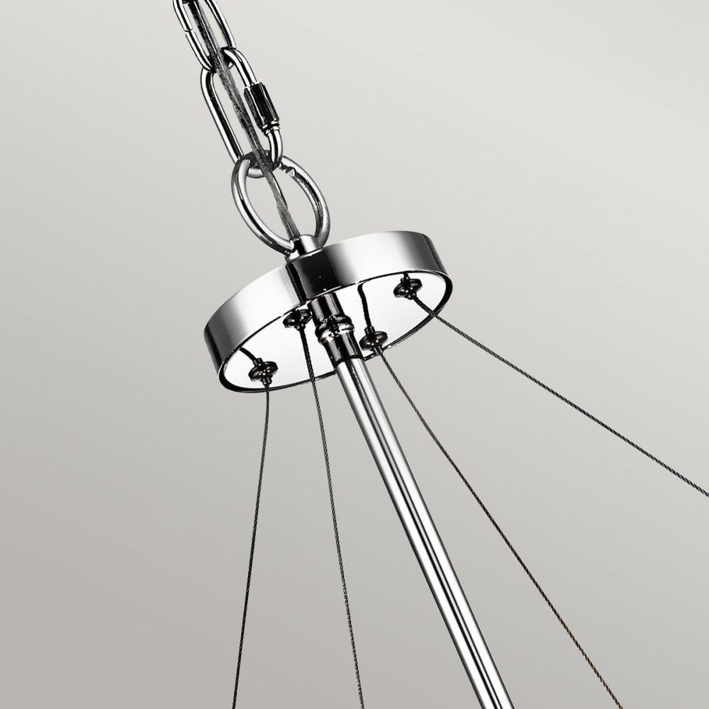 Kichler Piper 6 Light Chandelier / Pendant - Polished Chrome