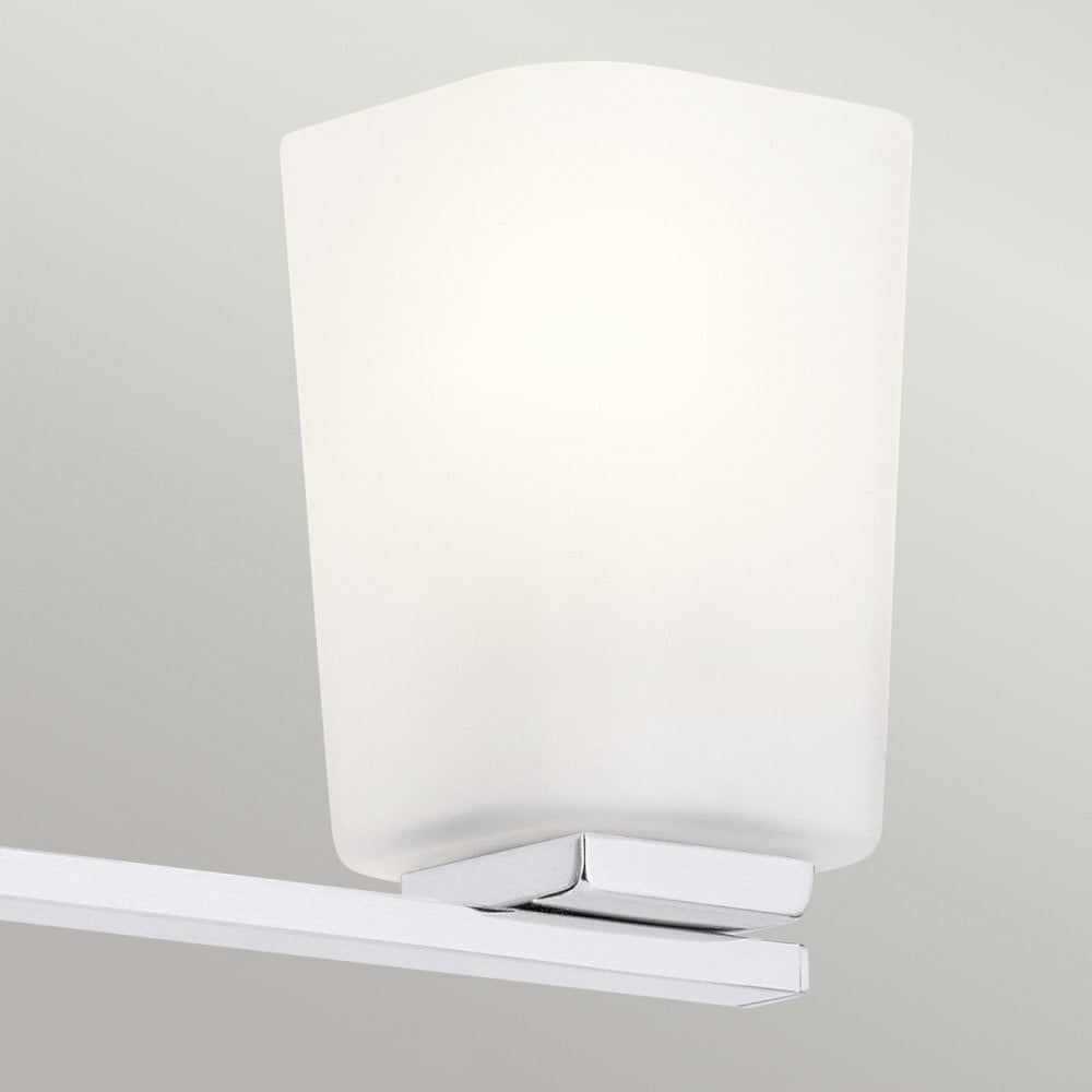 Kichler Roehm 3 Light Bathroom Wall Light - Polished Chrome