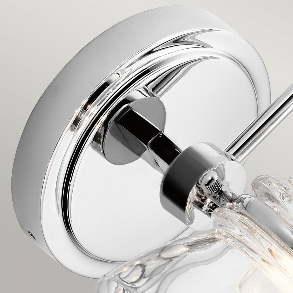 Kichler Talland Single Bathroom Wall Light - Polished Chrome