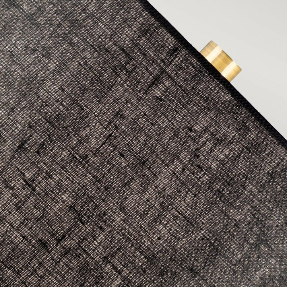 Elstead Orb Single Table Lamp - Aged Brass & Black Shade