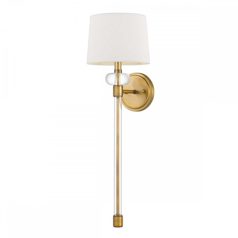 Quoizel Barbour Single Wall Light - Weathered Brass