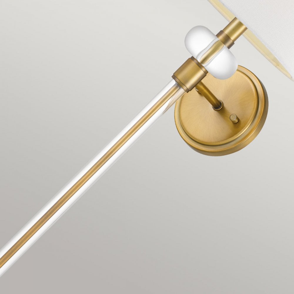 Quoizel Barbour Single Wall Light - Weathered Brass