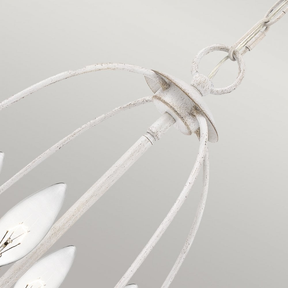 Quoizel Bradbury 4 Light Pendant - Antique White