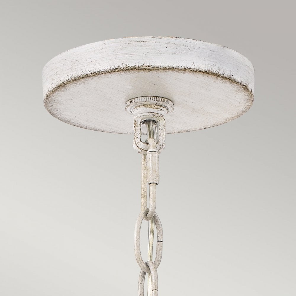 Quoizel Bradbury 4 Light Pendant - Antique White