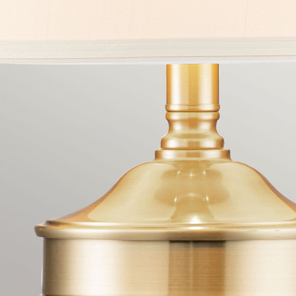 Quoizel Dennison Single Table Lamp - Brushed Brass