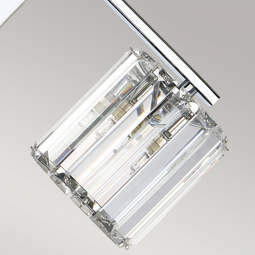 Quoizel Divine 3 Light Bathroom Wall Light - Polished Chrome