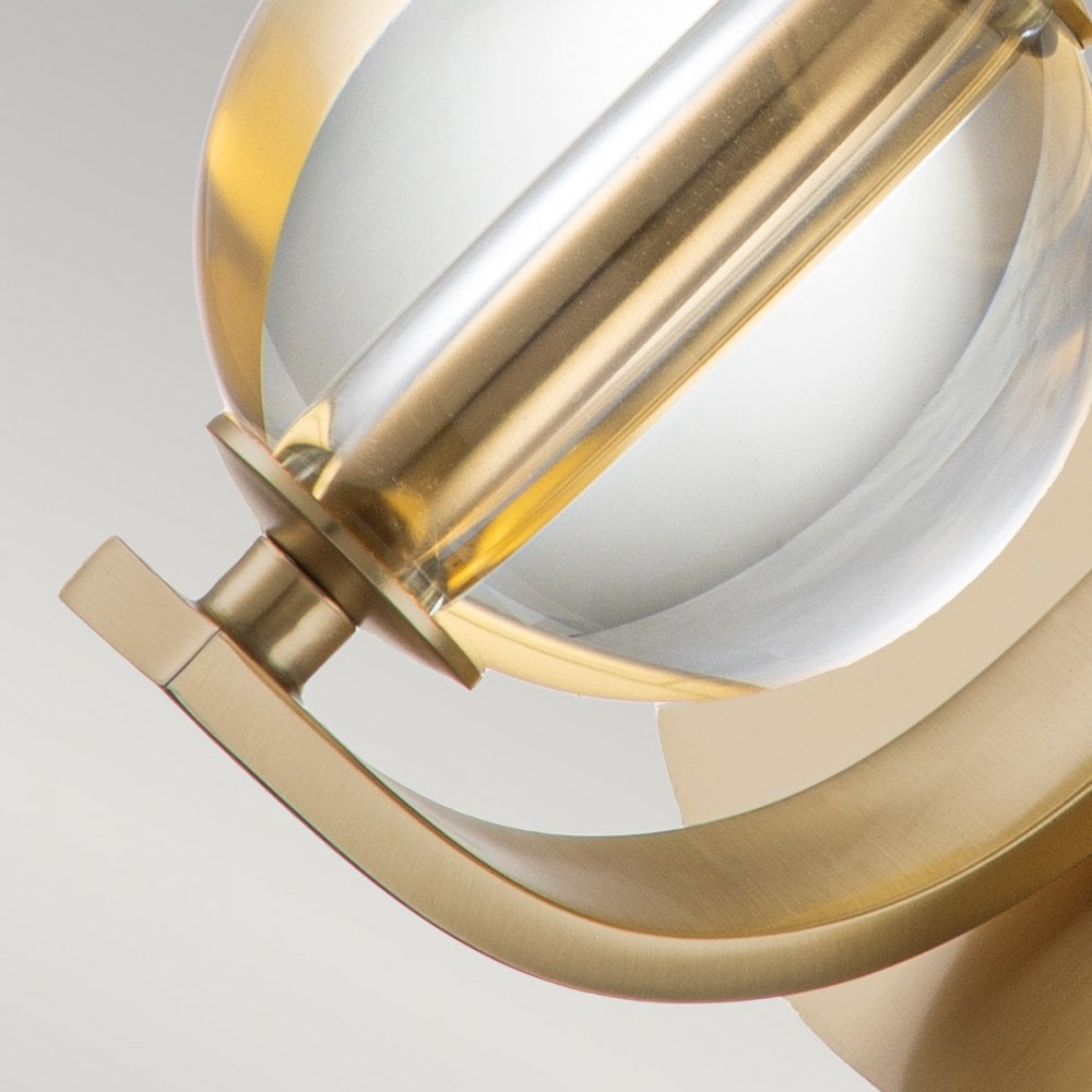 Quoizel Uptown Gotham Single Wall Light - Brushed Brass