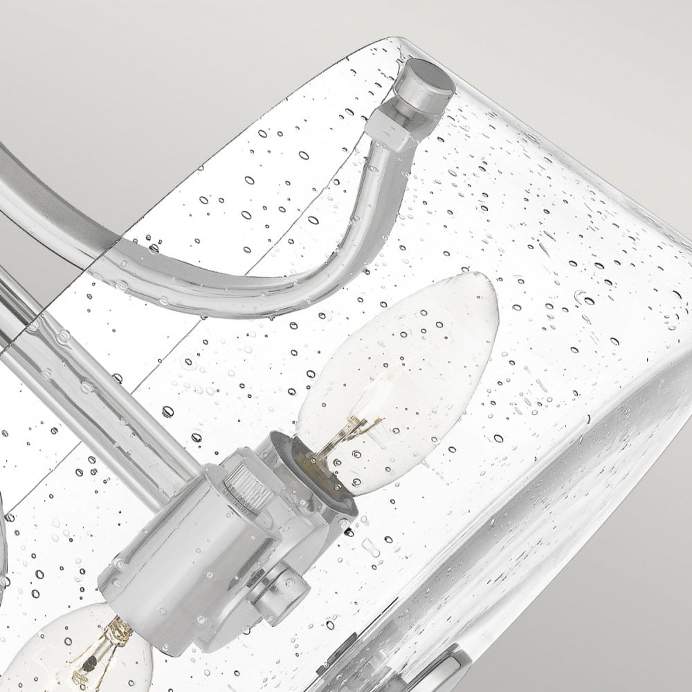 Quoizel Hollister 2 Light Semi-Flush Fitting - Polished Nickel