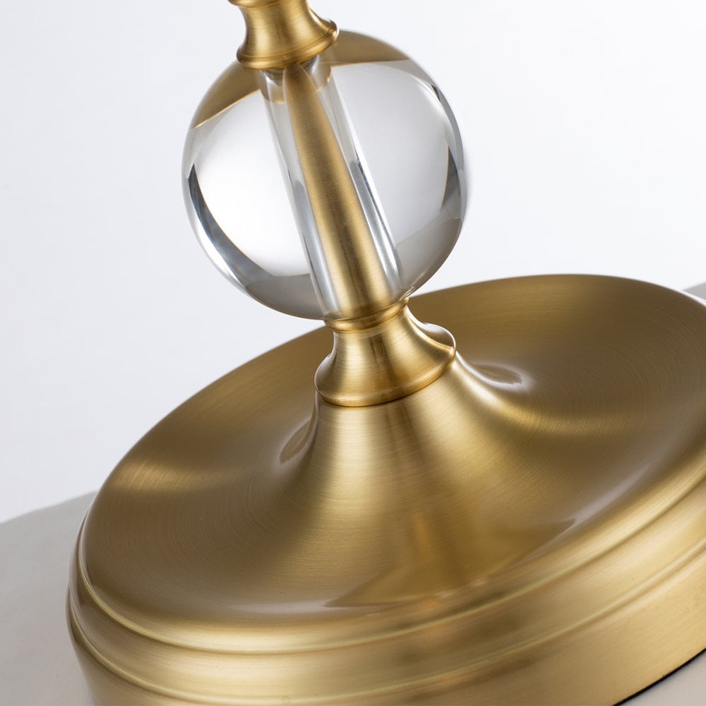 Quoizel Jenkins Single Table Lamp - Brushed Brass