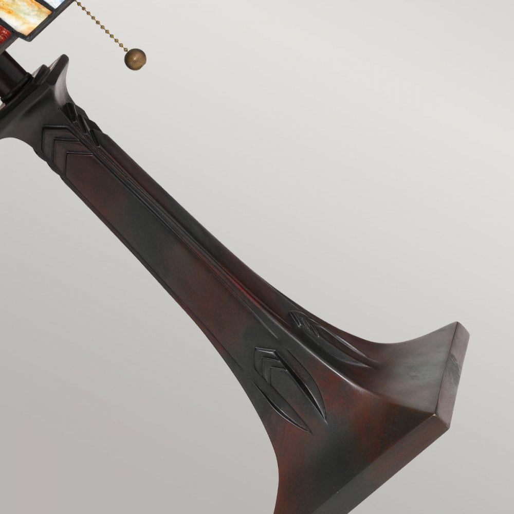 Quoizel Maybeck 2 Light Table Lamp - Valiant Bronze