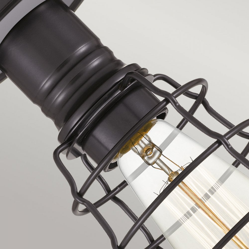 Quoizel Mixon Single Semi-Flush Fitting - Palladian Bronze