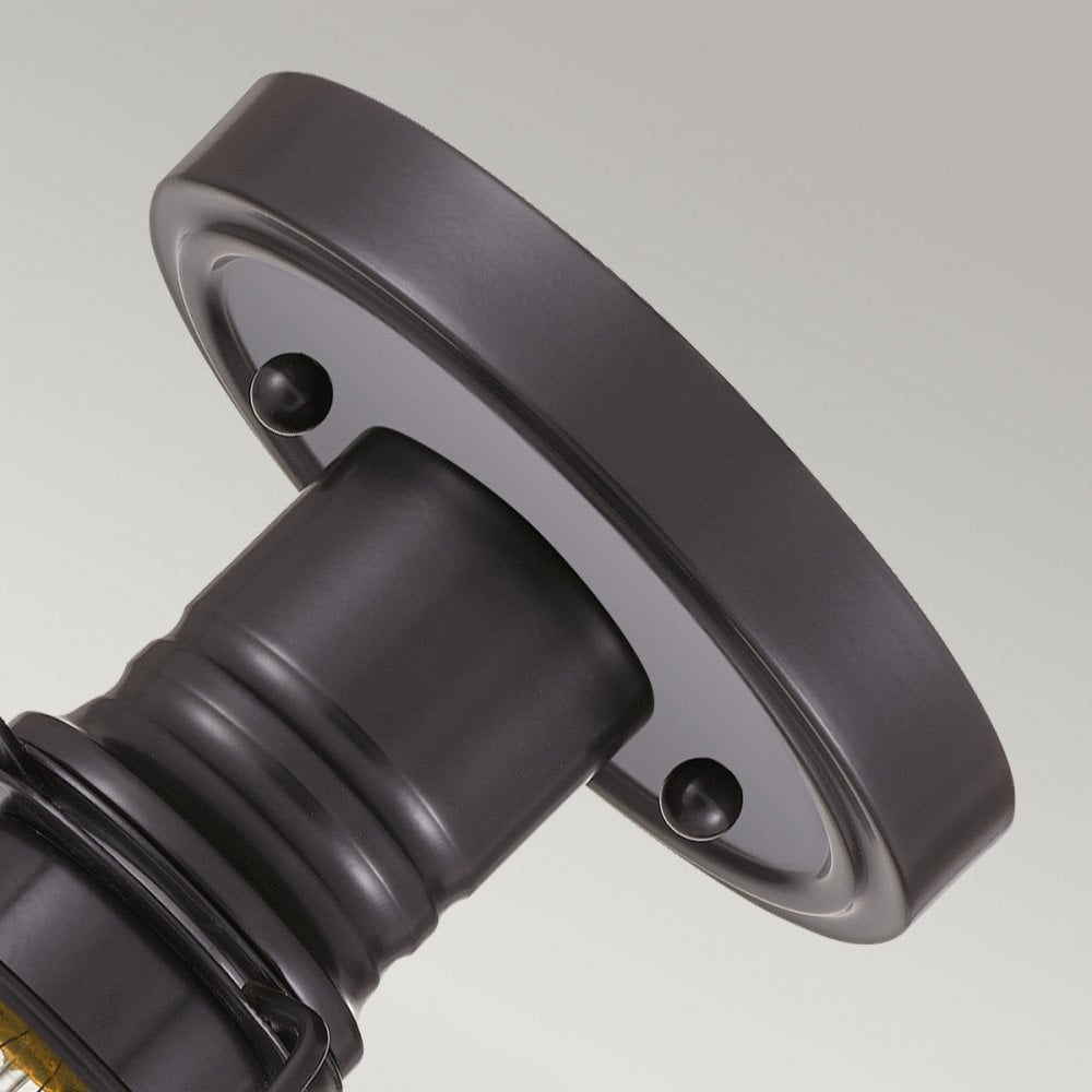 Quoizel Mixon Single Semi-Flush Fitting - Palladian Bronze