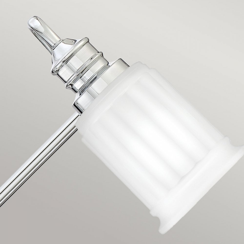 Quoizel Swell 3 Light Bathroom Wall Light - Polished Chrome