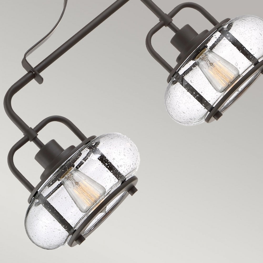 Quoizel Trilogy 3 Light Island Pendant - Olde Bronze