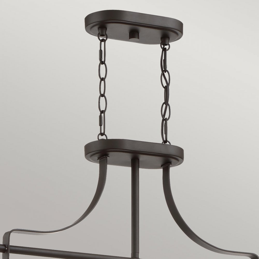 Quoizel Trilogy 3 Light Island Pendant - Olde Bronze