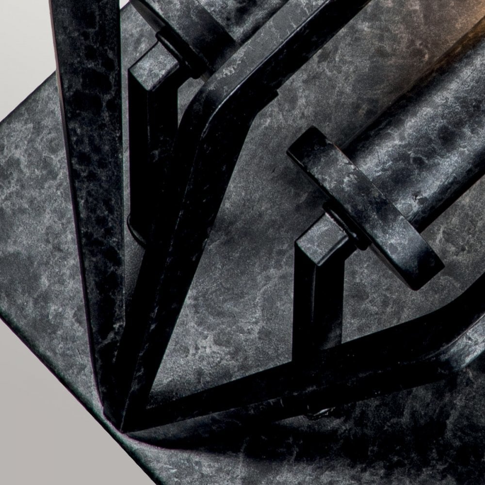 Quoizel Vanguard 2 Light Wall Light - Old Black