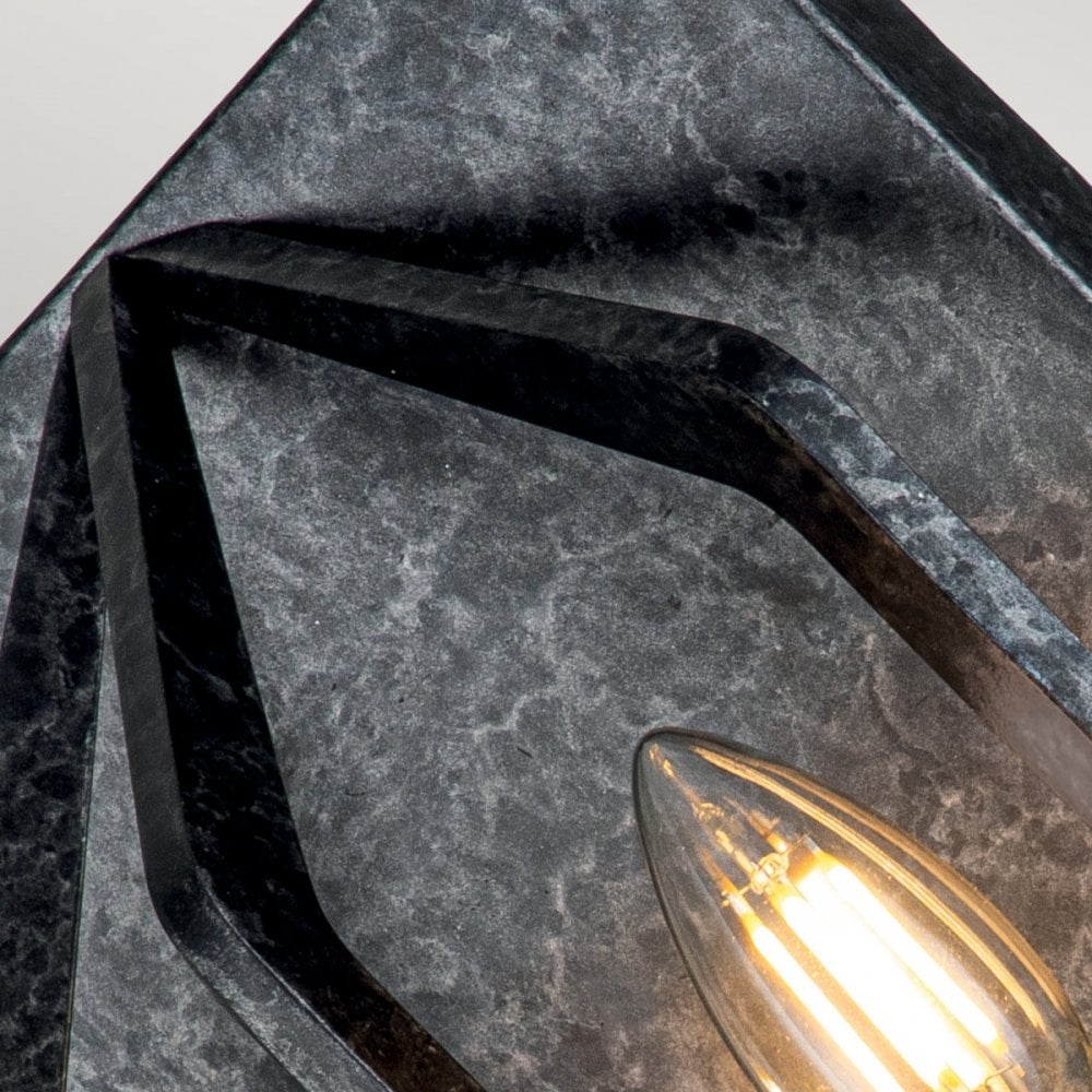 Quoizel Vanguard 2 Light Wall Light - Old Black