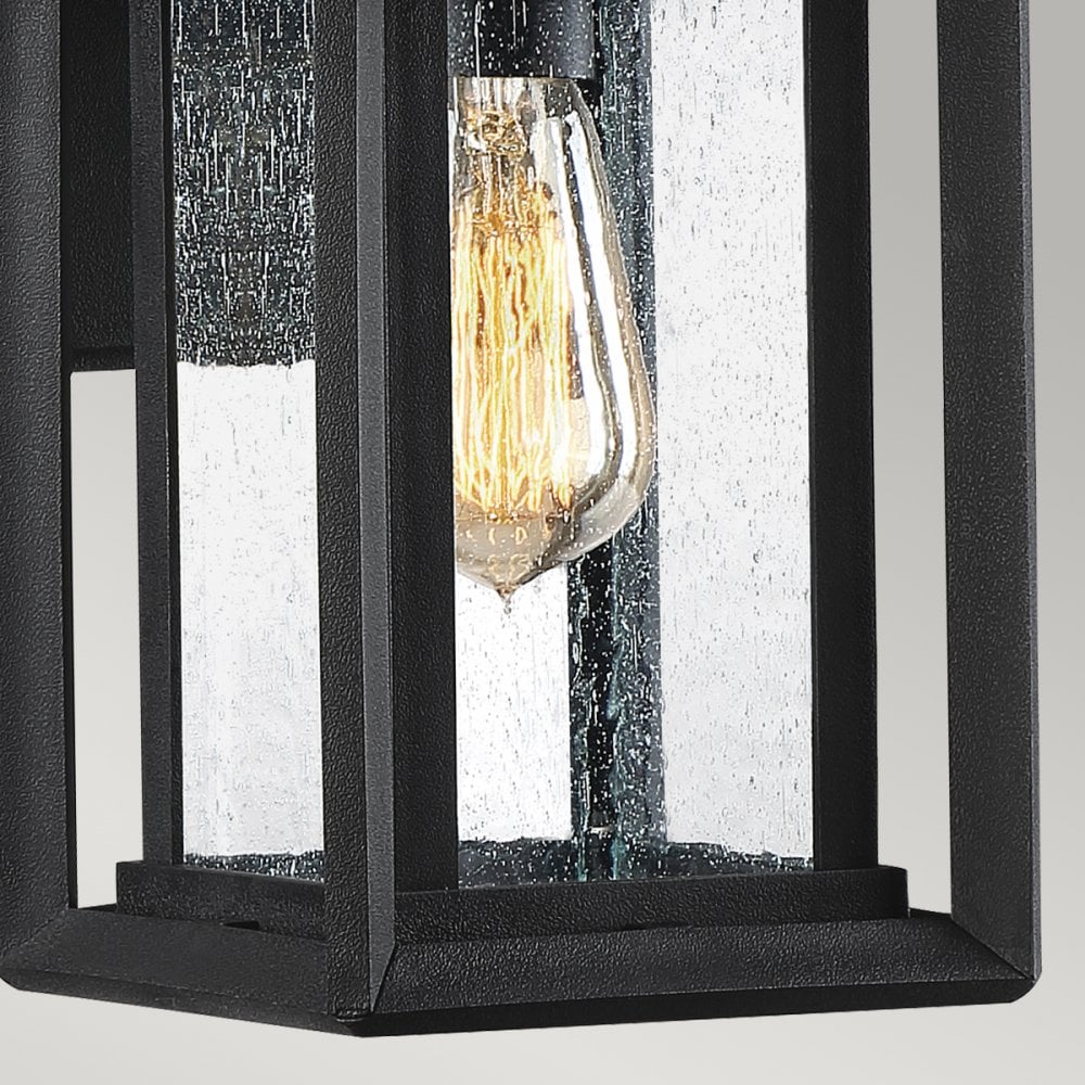 Quoizel Wakefield Single Small Wall Lantern - Earth Black