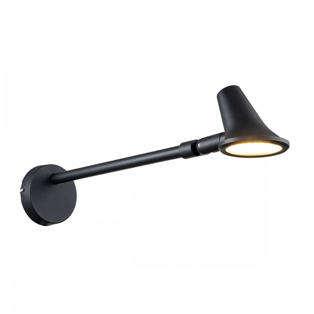 Elstead Selma LED Sign Light - Black