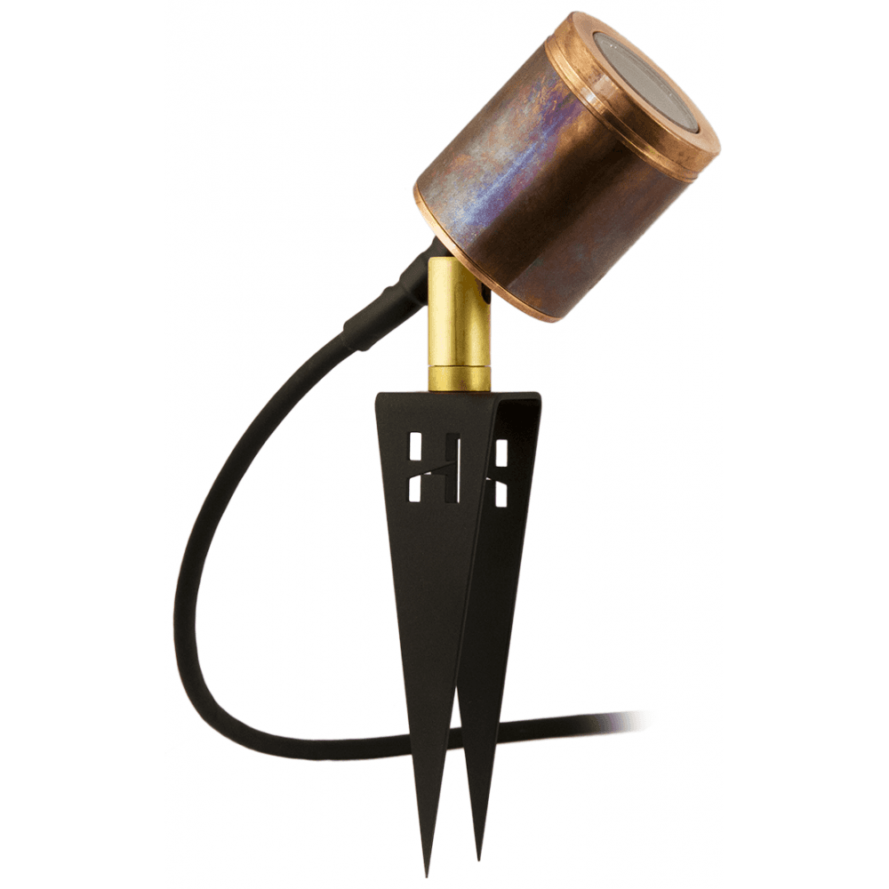 Hunza Pure LED Stake Spot Adjustable - Copper - Low Voltage