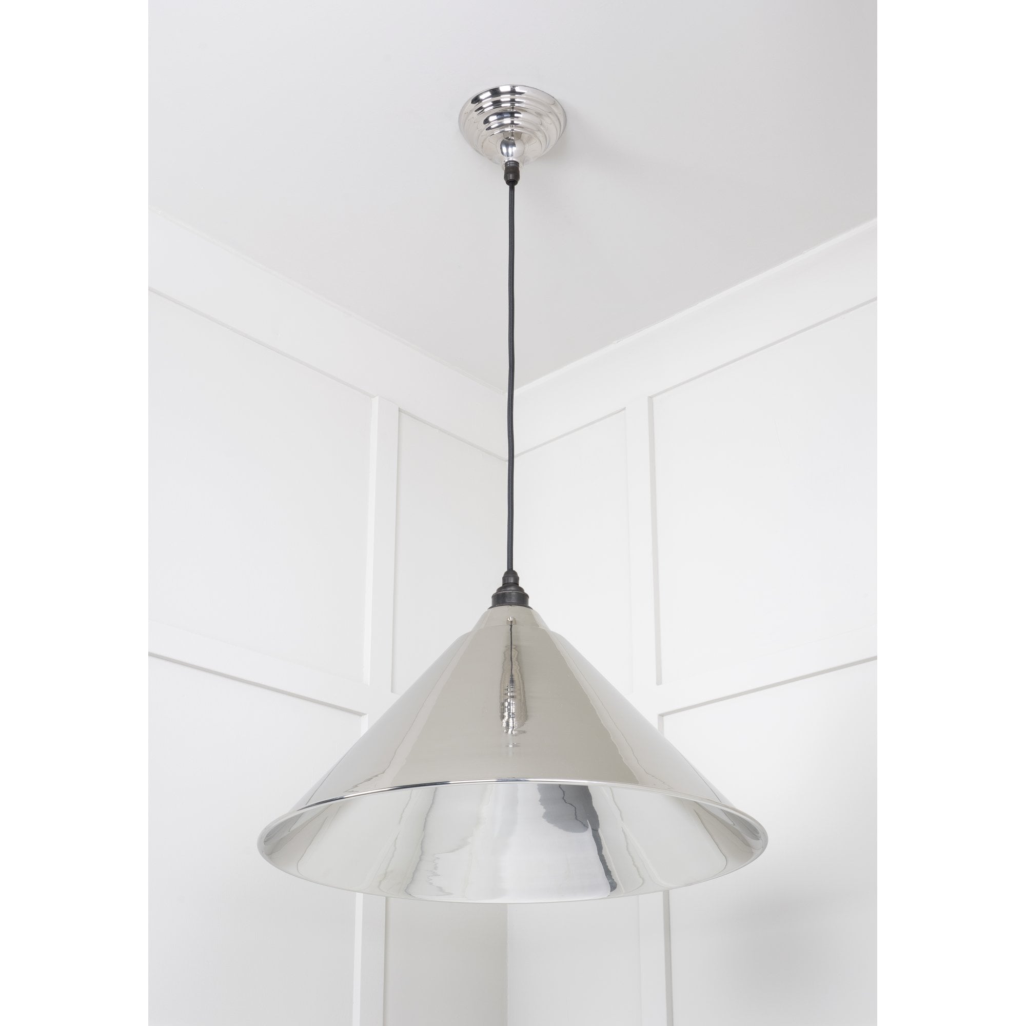From The Anvil Smooth Nickel Hockley Pendant