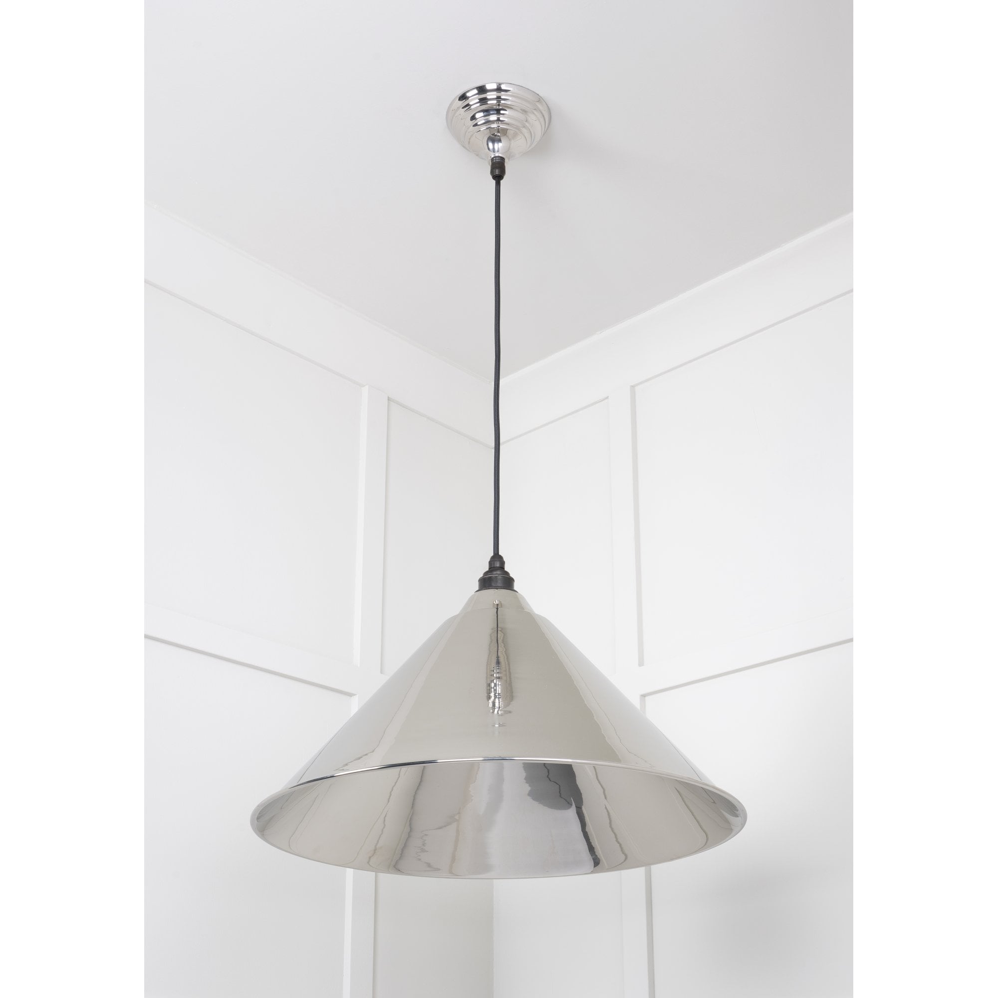 From The Anvil Smooth Nickel Hockley Pendant