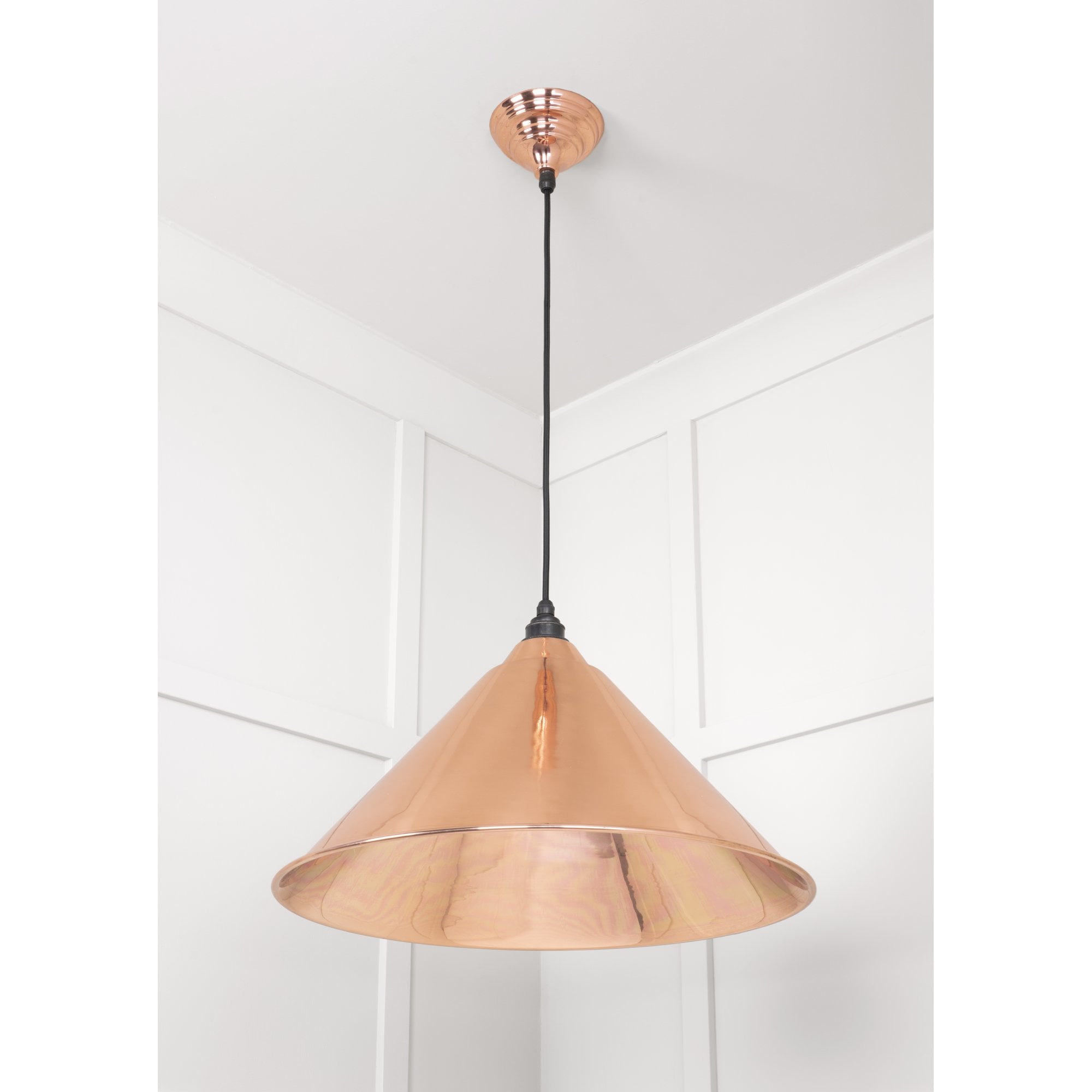 From The Anvil Smooth Copper Hockley Pendant