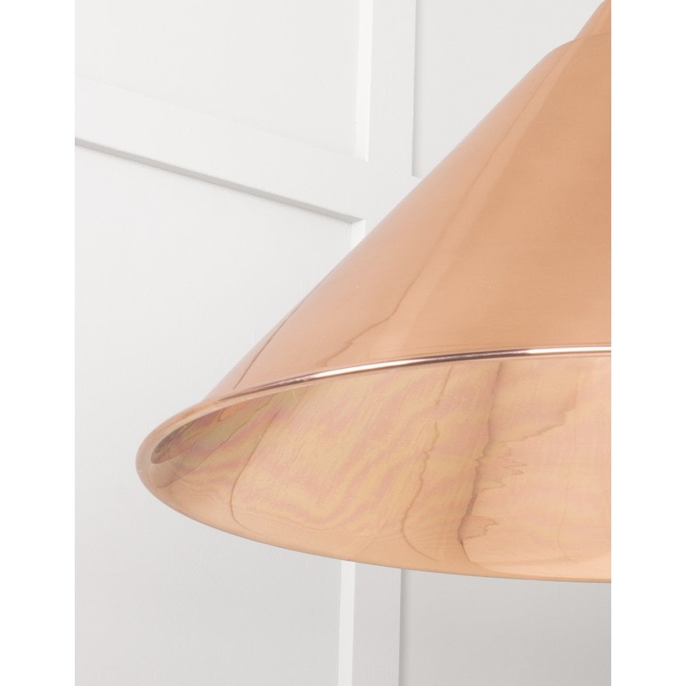 From The Anvil Smooth Copper Hockley Pendant