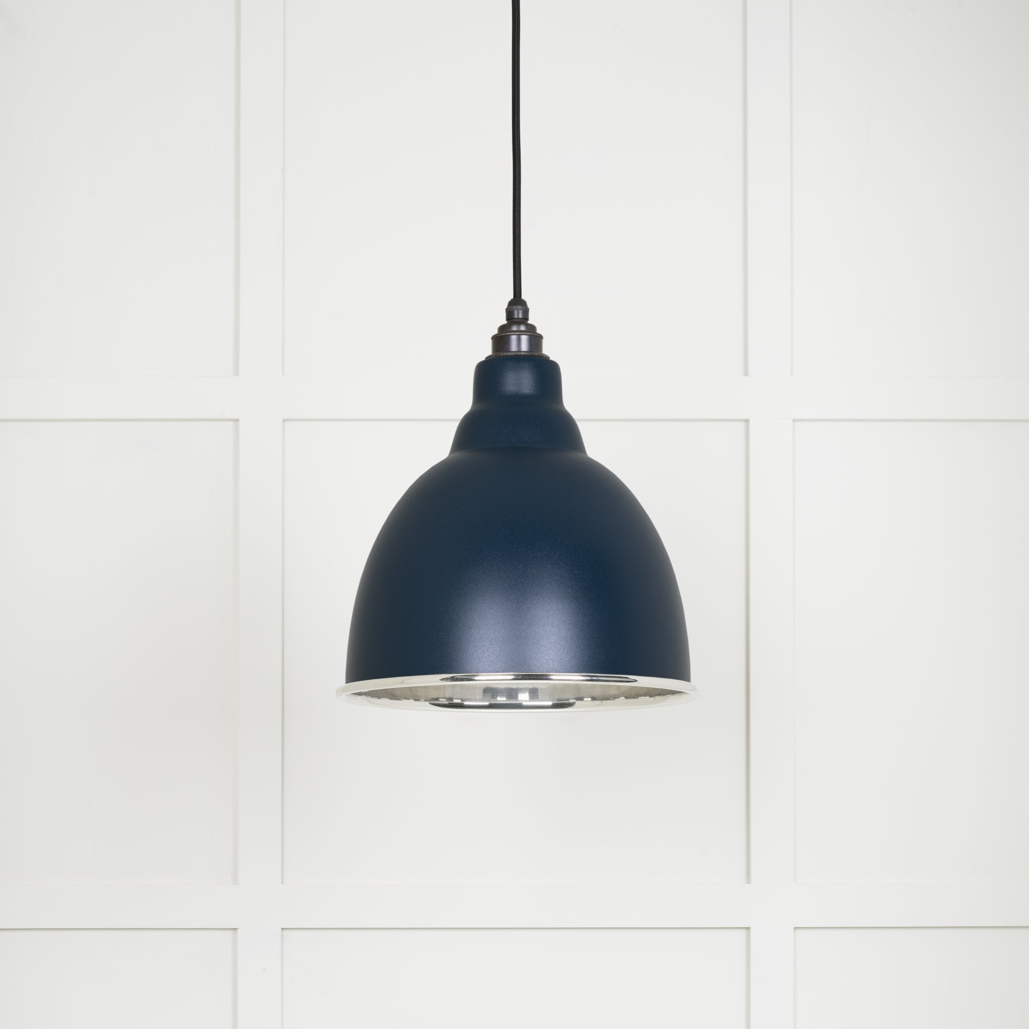 From The Anvil Smooth Nickel Brindley Pendant - Dusk (Dark Blue/Grey)