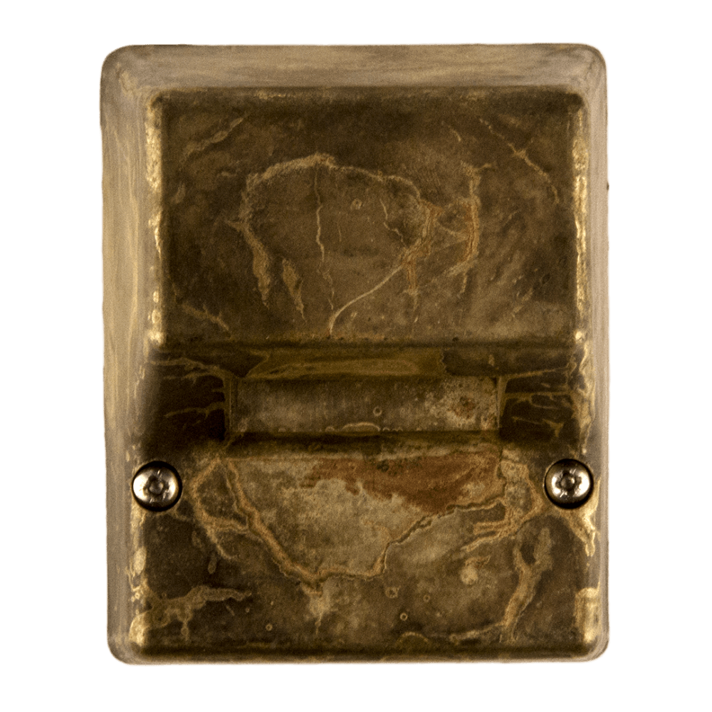 Hunza Pure LED Mouse Light Square - Solid Bronze - Low Voltage