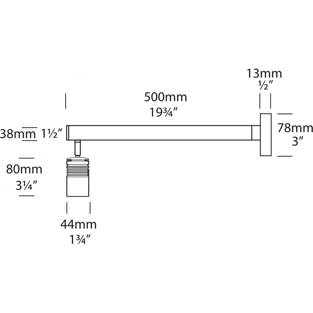 Hunza Pure LED Euro Sign Light - Copper - Low Voltage