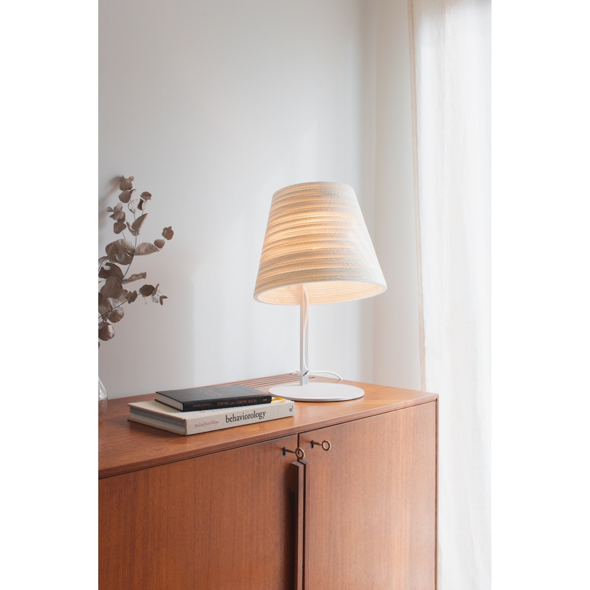 Graypants Scraplights Tilt Table Lamp - White - 34 Diameter