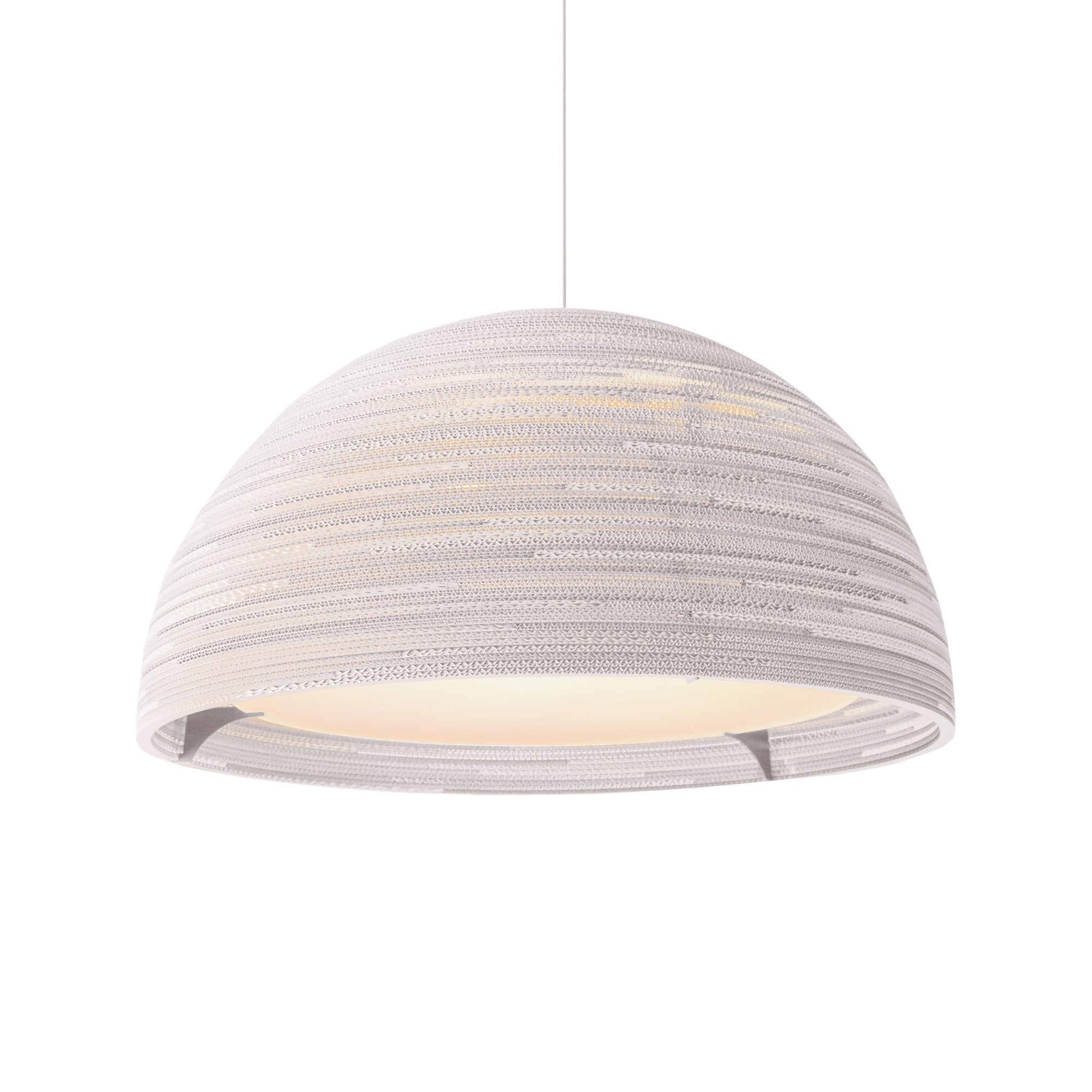 Graypants Scraplights Dome 36 Pendant - White - 92cm Diameter